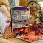 Boîte de bonbons "Halloween" - quartiers de fruits 50g 