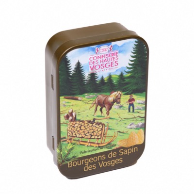 Boîte bonbon Bourgeons de Sapin des Vosges 70 g