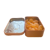 Boîte de bonbons à la pêche 70 g