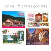 Lot de 16 cartes postales