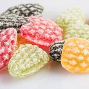 Boîte de bonbons à la résine des Vosges-  Elysée - Présidence de la République - Rouge