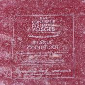 Plaque bonbon coquelicot