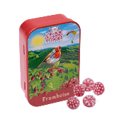Boîte de bonbons Framboises 70 g