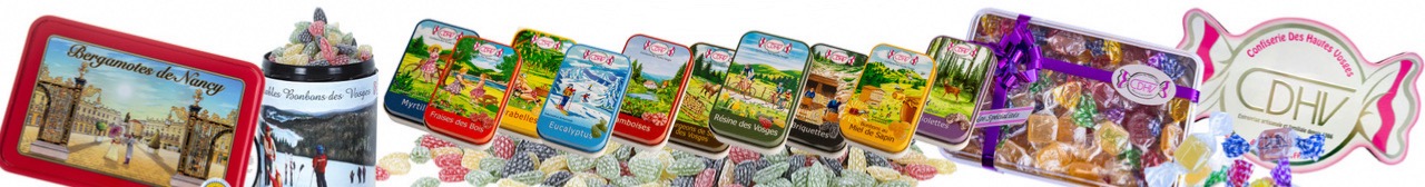 boîtes de bonbons des vosges - CDHV