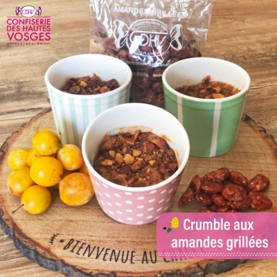 #15 Crumble aux amandes grillées