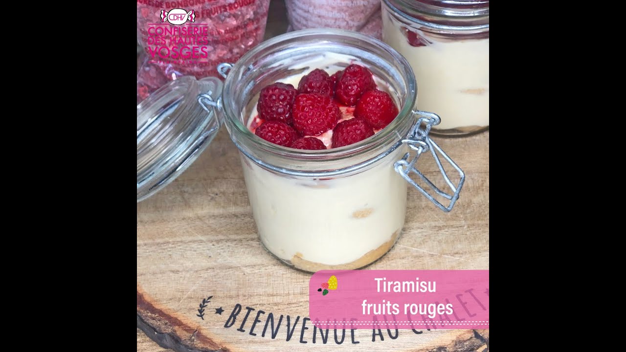 #24 Tiramisu aux brisures fruits rouges