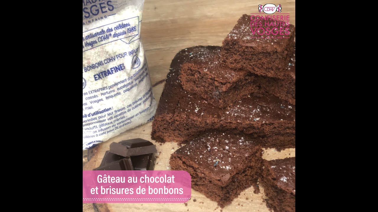 #33 Gâteau au chocolat et brisures de bonbons extrafines