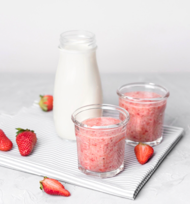 #40 Yaourt aux bonbons à la fraise des bois CDHV
