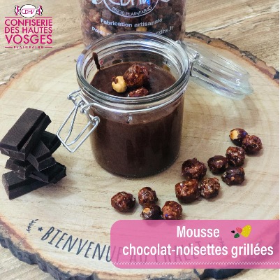 #8 Mousse chocolat-noisettes grillées