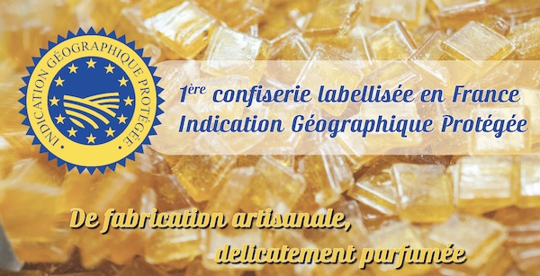 Bergamote de Nancy, 1re confiserie labellisée Indication Géographique Protégée